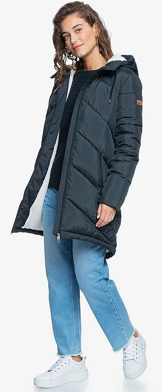 Dámský zimní kabát Roxy Storm Warning bsp0 mood indigo