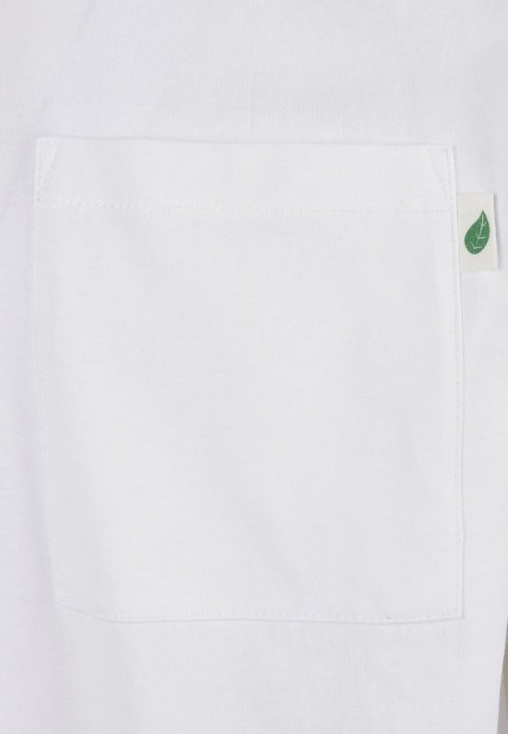 Organic Cotton Basic Pocket Tee - white