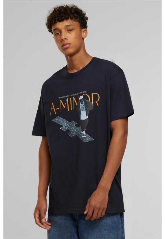 A-Minor Oversize Tee - navy - Rozmiar: L