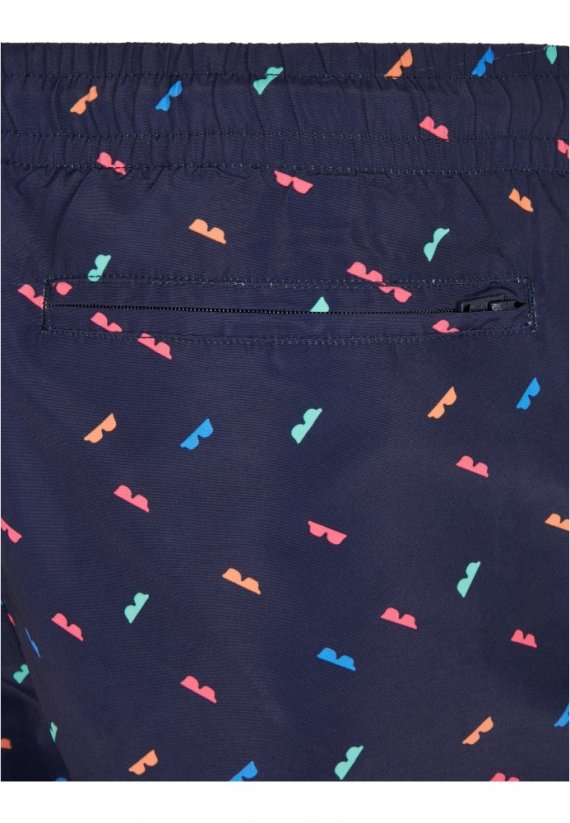 Pattern Swim Shorts - sunglasses aop