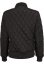 Dámská prošívaná bomber bunda Urban Classics Diamond Quilt -černá