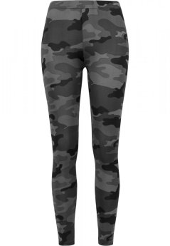 Ladies Camo Leggings - dark camo