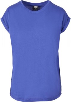 Ladies Extended Shoulder Tee - bluepurple