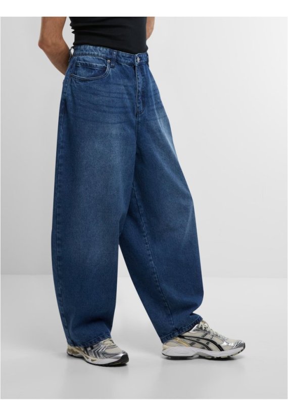 Tapered Heavy Ounce Baggy Jeans black washed 33 - middeepblue