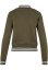 Ladies College Sweat Jacket - olive/olive