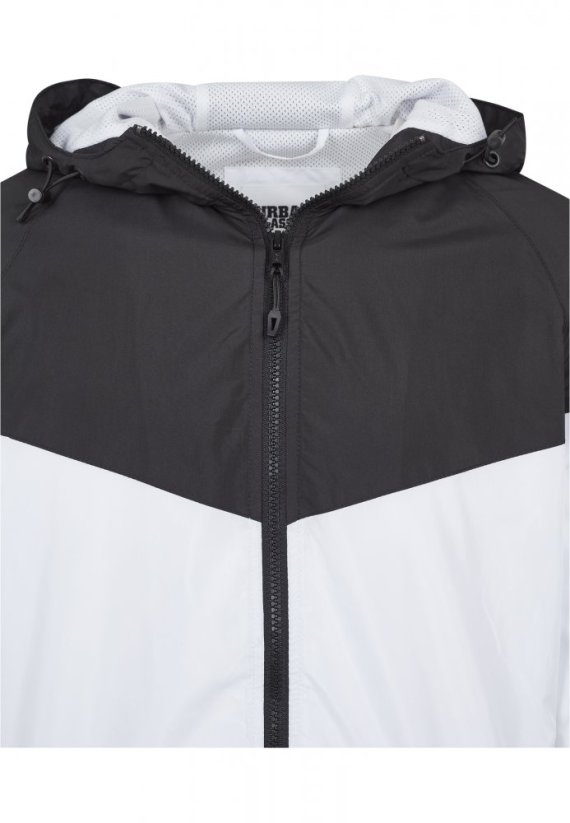2-Tone Tech Windrunner - blk/wht