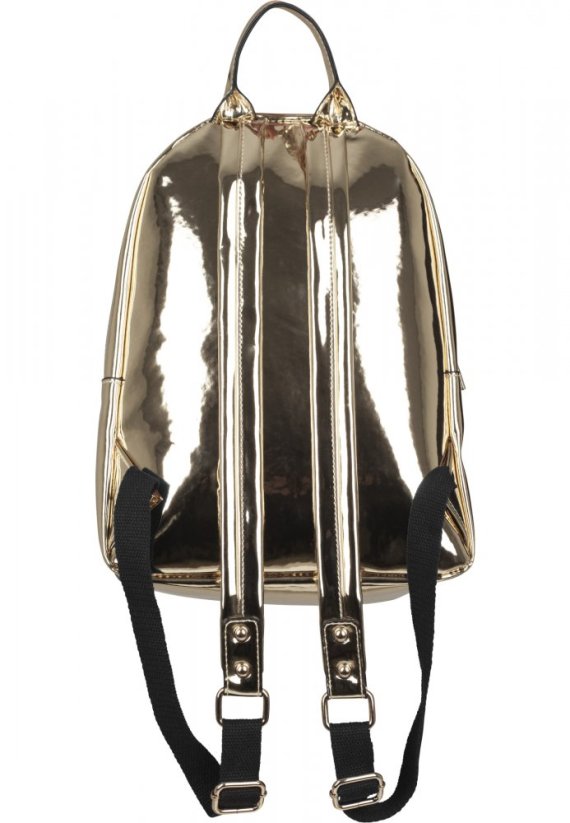 Zlatý dámsky batoh Midi Metallic
