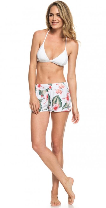 Kúpacie Kraťasy Roxy Love Printed bright white tropical love swim