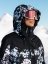 Bunda Roxy Presence kvj1 true black black flowers