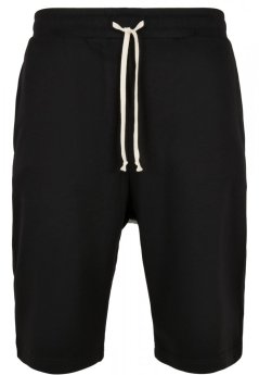 Low Crotch Sweatshorts - black