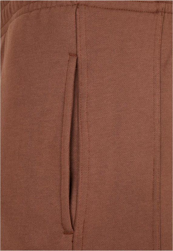 Pánske tepláky Urban Classics Basic Sweatpants - hnedé