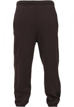 Pánské tepláky Urban Classics Sweatpants - tmavě hnědé