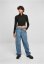 Ladies High Waist 90´S Wide Leg Denim Pants - midstone washed