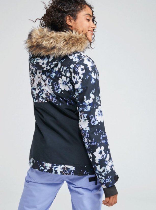 Bunda Roxy Shelter kvj1 true black black flowers