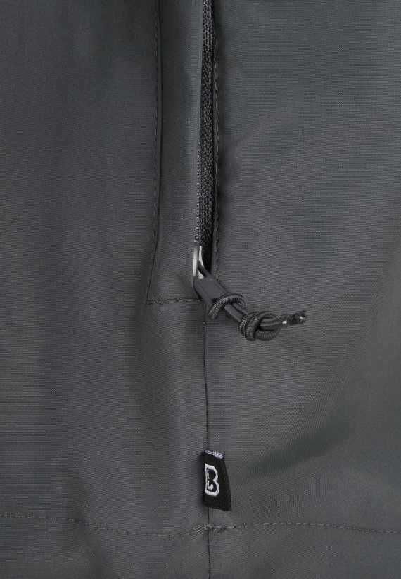 Pánská jarní, podzimní bunda Brandit Summer Pull Over - anthracitová