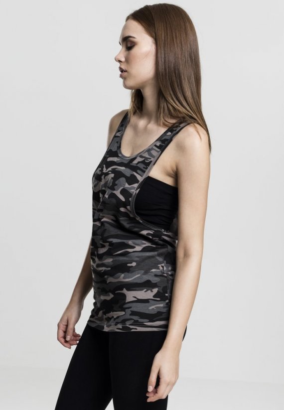 Koszulka Urban Classics Ladies Camo Loose Tank - urban camouflage