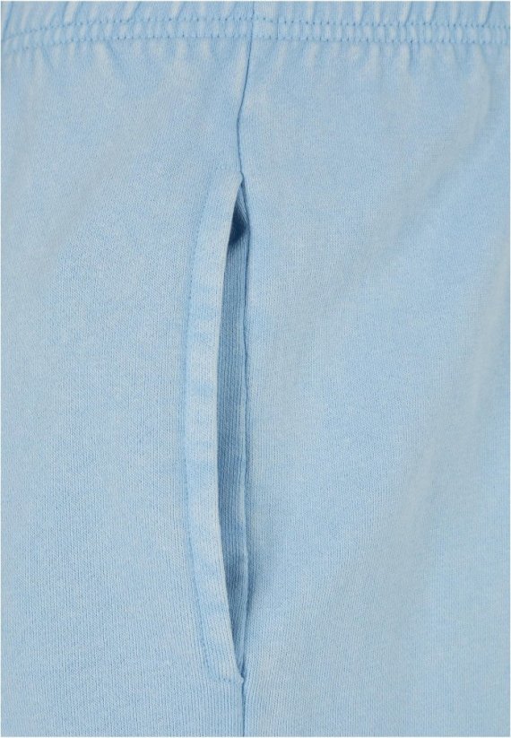 Pánske tepláky Urban Classics Wash Sweatpants - svetlo modré