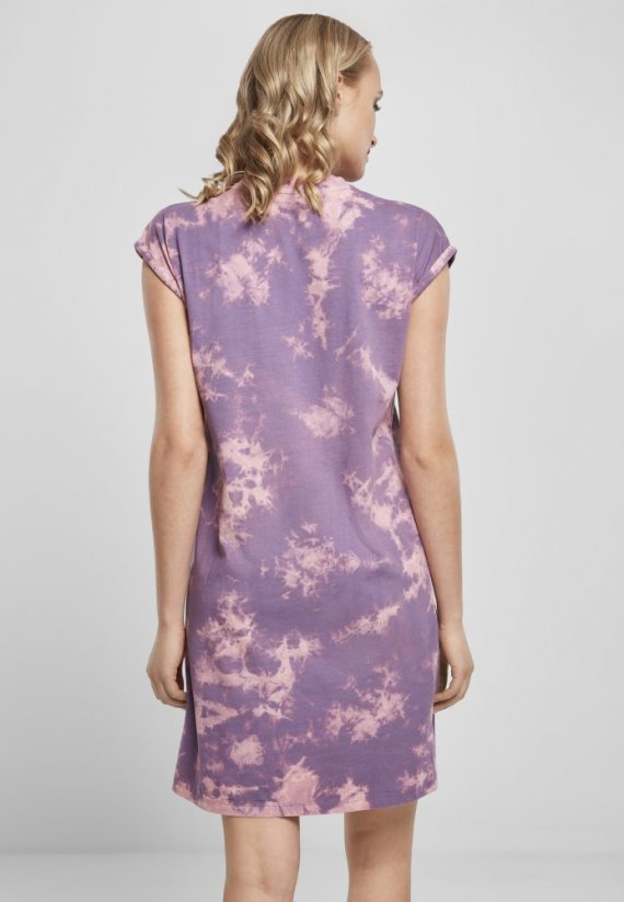 Ladies Bleached Dress - duskviolet