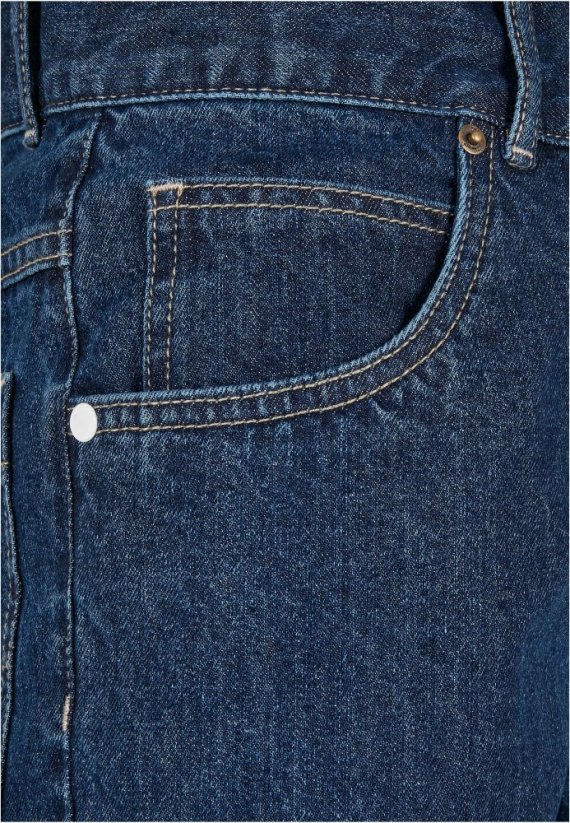 Tmavomodré pánske džínsy Southpole Spray Logo Denim
