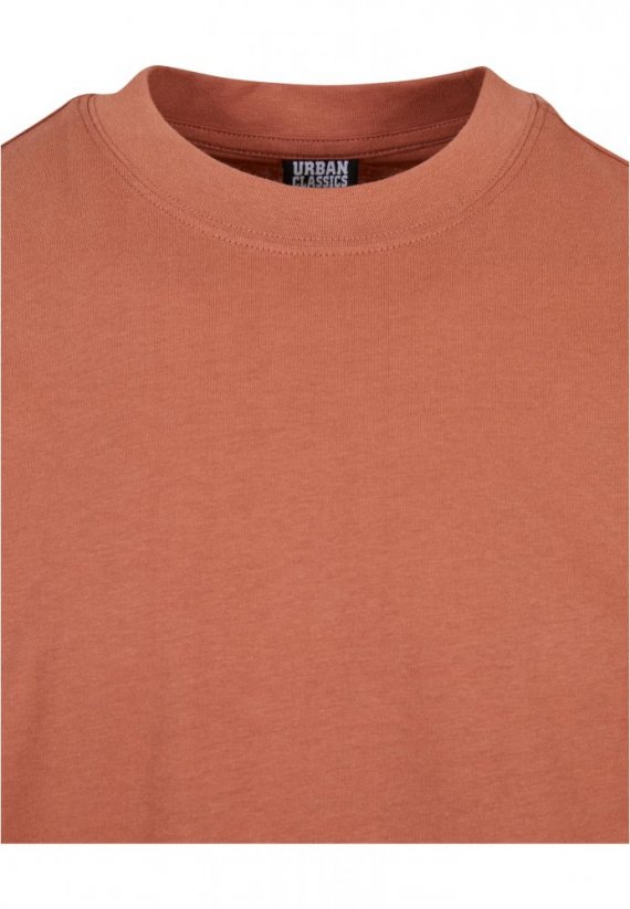 Oranžové pánské tričko Urban Classics Tall Tee