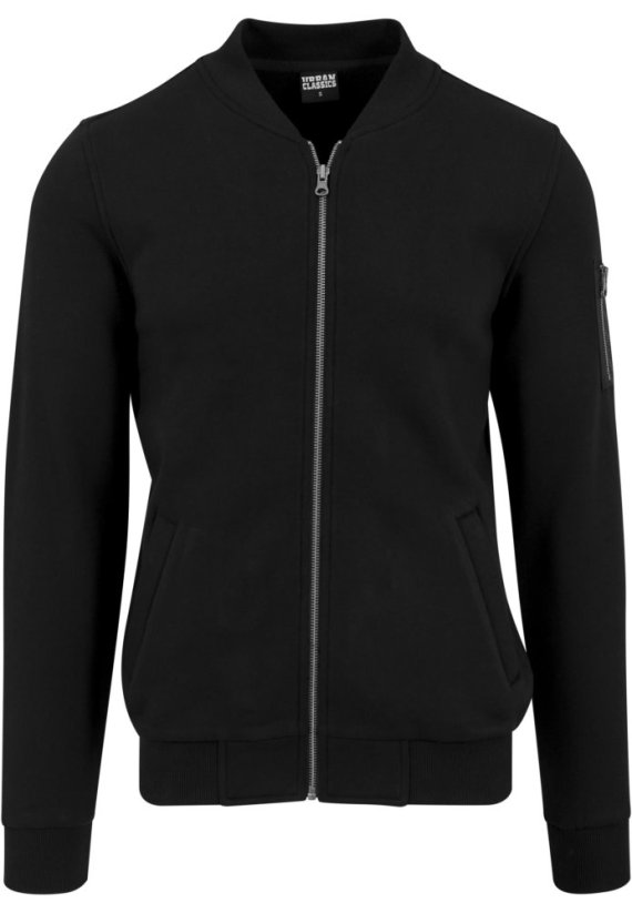 Sweat Bomber Jacket black XL - black