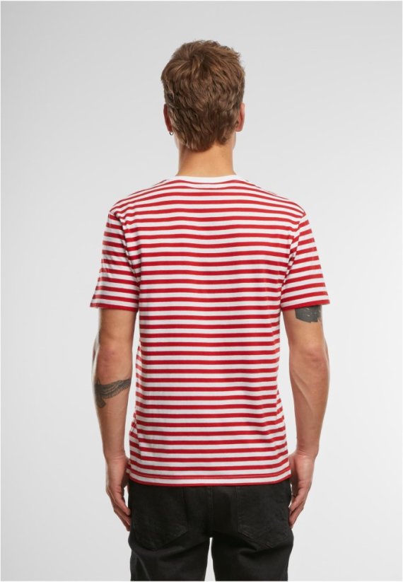 Jerseyshirt Stripe Tee - red/white