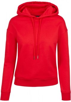 Ladies Hoody - fire red