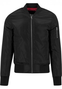 Pánska bomber bunda Urban Classics 2-Tone - čierna