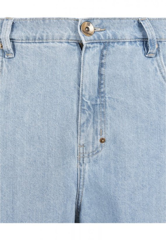 Szorty Southpole Denim Shorts with Tape - mid blue