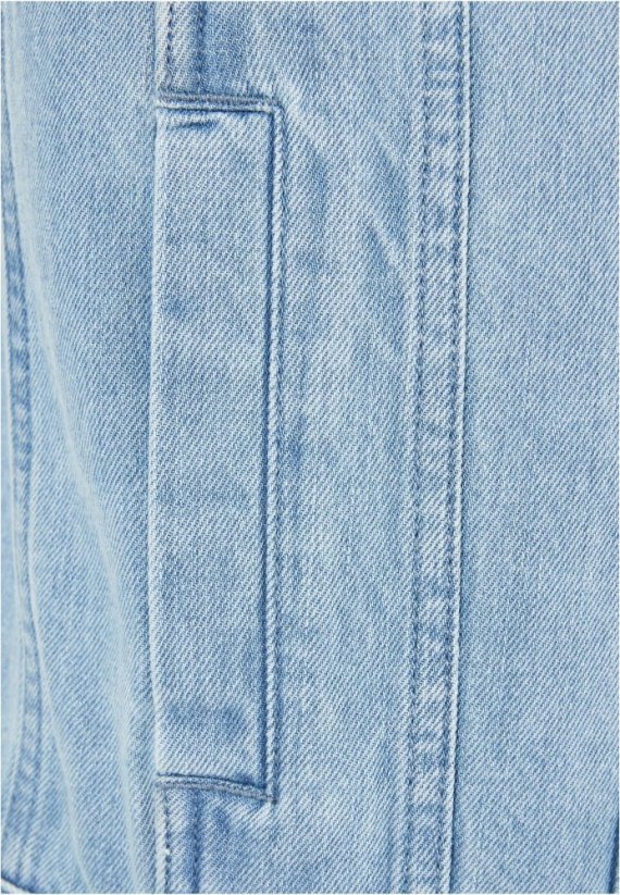 Pánská džínová vesta Urban Classics - světle modrá