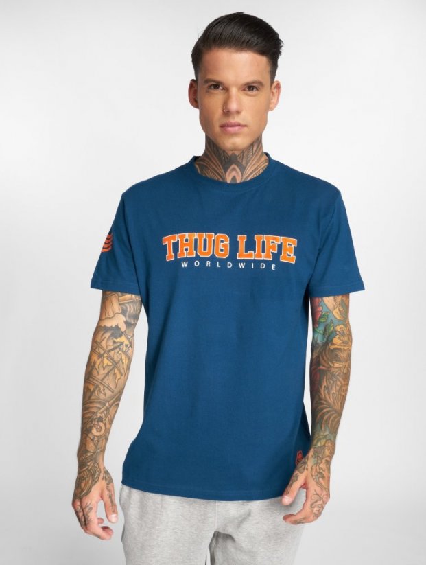 Thug Life / T-Shirt Blazer in blue