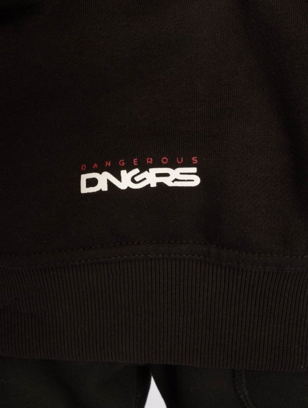 Dangerous DNGRS / Hoodie Tropper in black