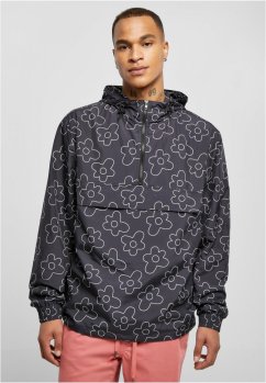 Flower AOP Pull Over Jacket