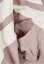 Ladies Crinkle Batwing Jacket - duskrose/whitesand