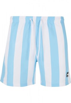 Pattern Swim Shorts - balticbluebarstripe