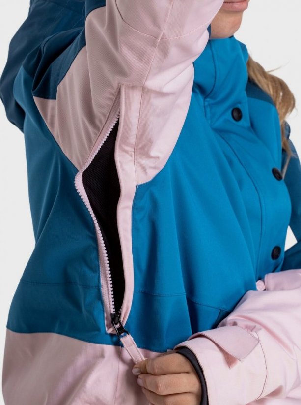 Damska zimowa kurtka snowboardowa Meatfly Aiko Premium powder pink