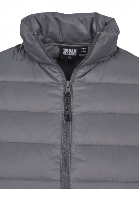 Ladies Basic Down Jacket - darkgrey