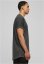 Long Shaped Turnup Tee - charcoal