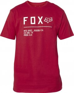 Tričko Fox Non Stop SS red/white