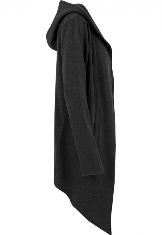 Pánský cardigan Urban Classics Long Open Edge Cardigan - tmavě šedý