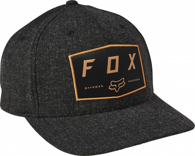 Czapka z daszkiem Fox Badge Flexfit black