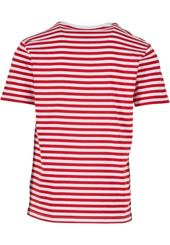 Jerseyshirt Stripe Tee - red/white