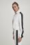 Bunda Urban Classics Ladies Short Striped Crinkle Track Jacket - white/black