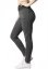 Legginsy Urban Classics Ladies Interlock High Waist Leggings - charcoal/black