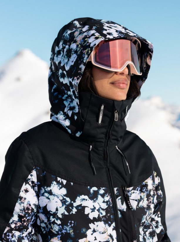 Bunda Roxy Presence kvj1 true black black flowers
