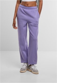 Ladies Fluffy Sweatpants  - electriclilac