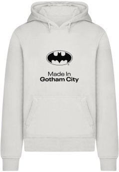 Batman Made in Gotham City Hoodie lightasphalt
