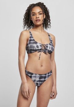 Ladies Lace Up Tie Dye Bikini
