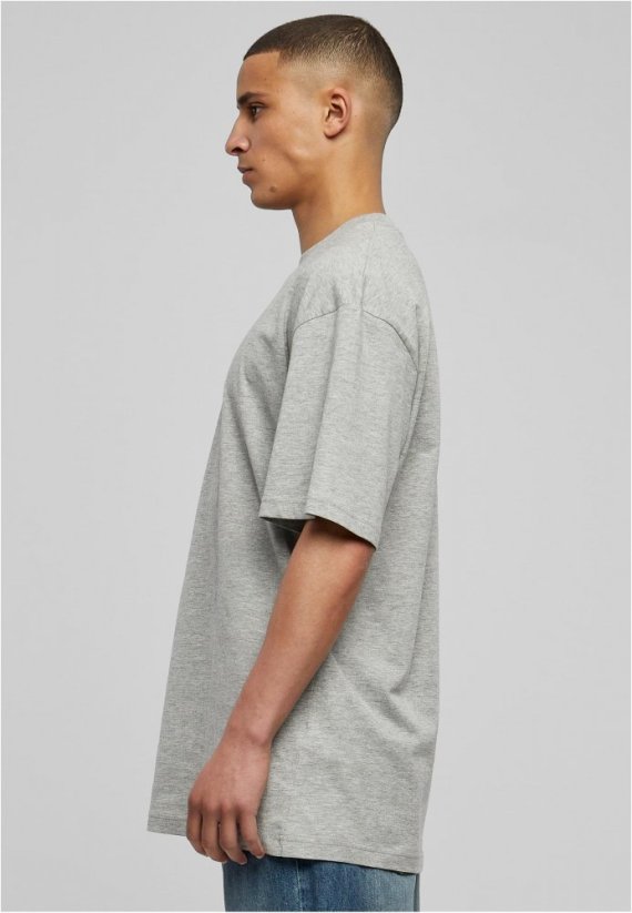 Pánske tričko Urban Classics Tall - svetlo šedé
