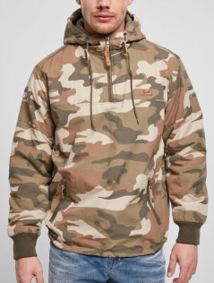 Męska kurtka Brandit Pull Over Windbreaker - wood camo